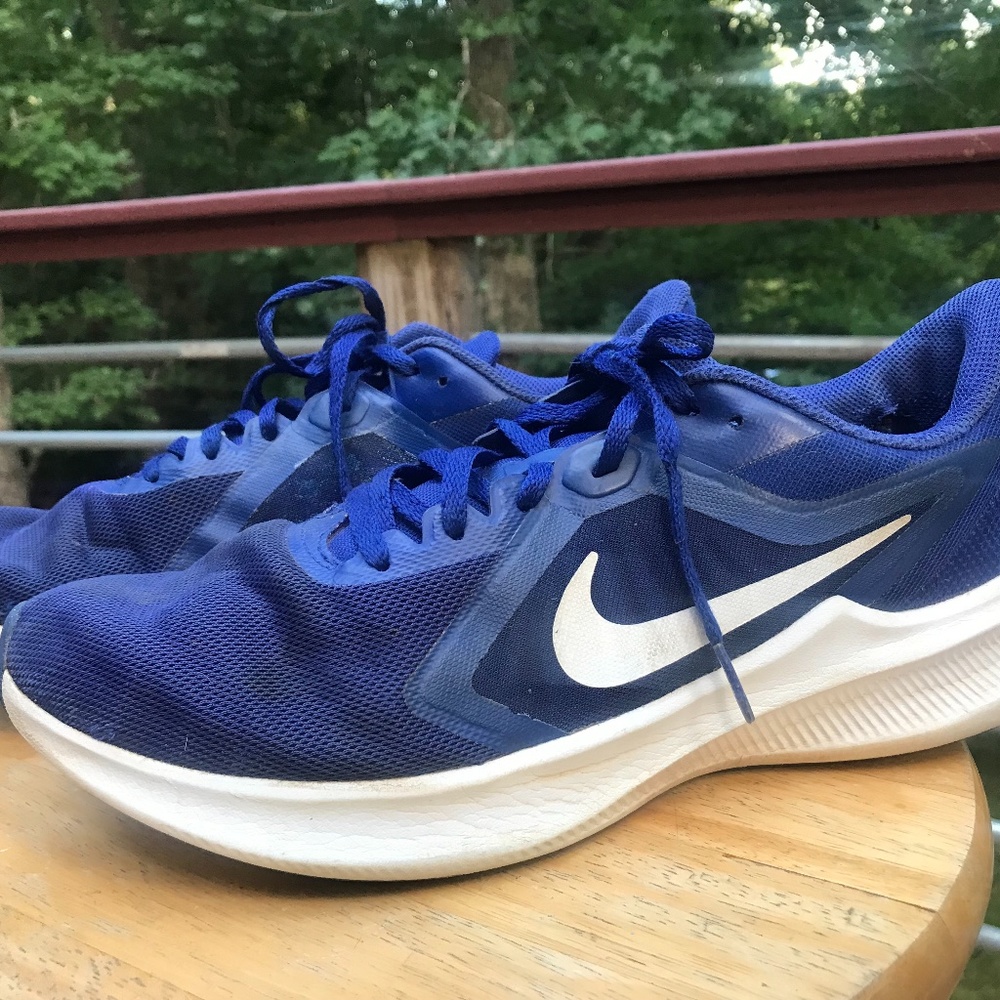 Nike Downshifter Blue with White Men’s 10.5